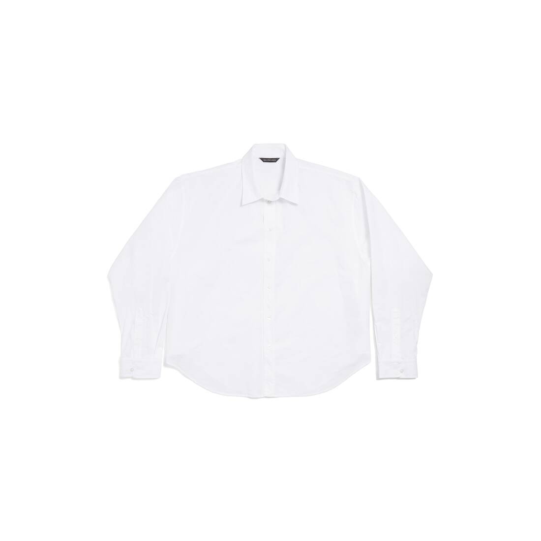 Women's Bb Classic Balenciaga Shirt Regular Fit in White - 1