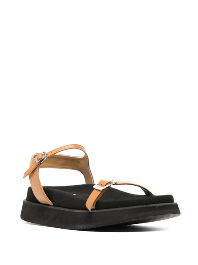 REIKE NEN ankle-strap leather sandals outlook