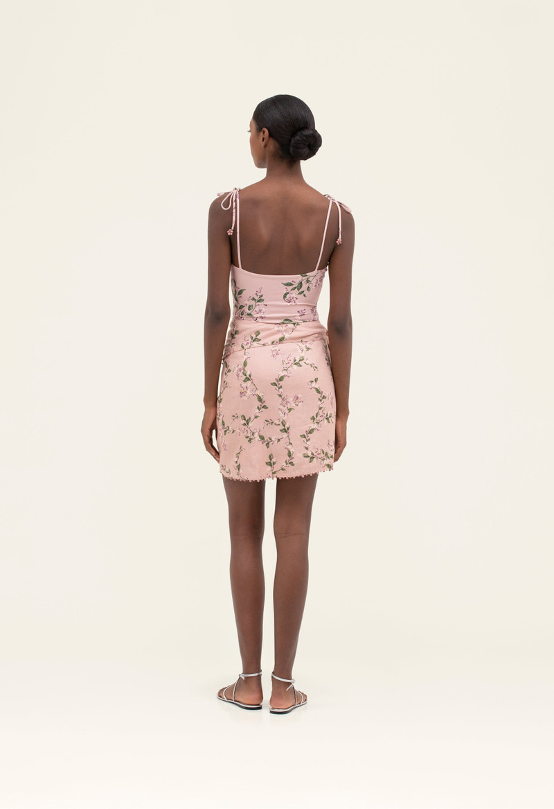 Agustina Wisteria Mini Pareo 5