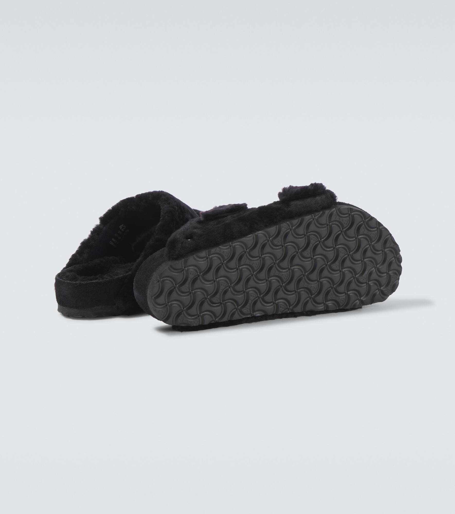 Arizona 1774 shearling-lined suede sandals - 7