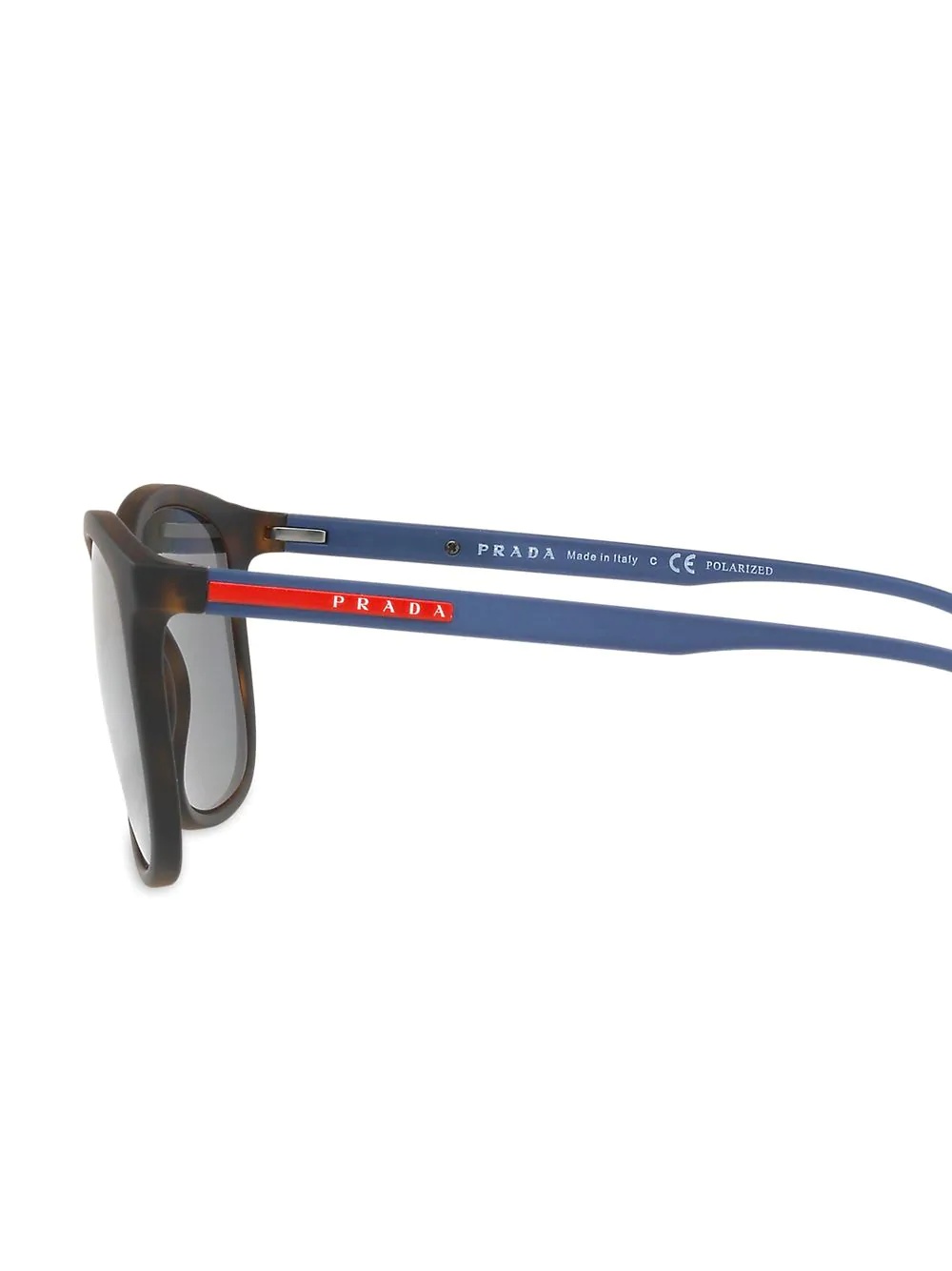 Prada Linea Rossa square frame tortoiseshell sunglasses - 3