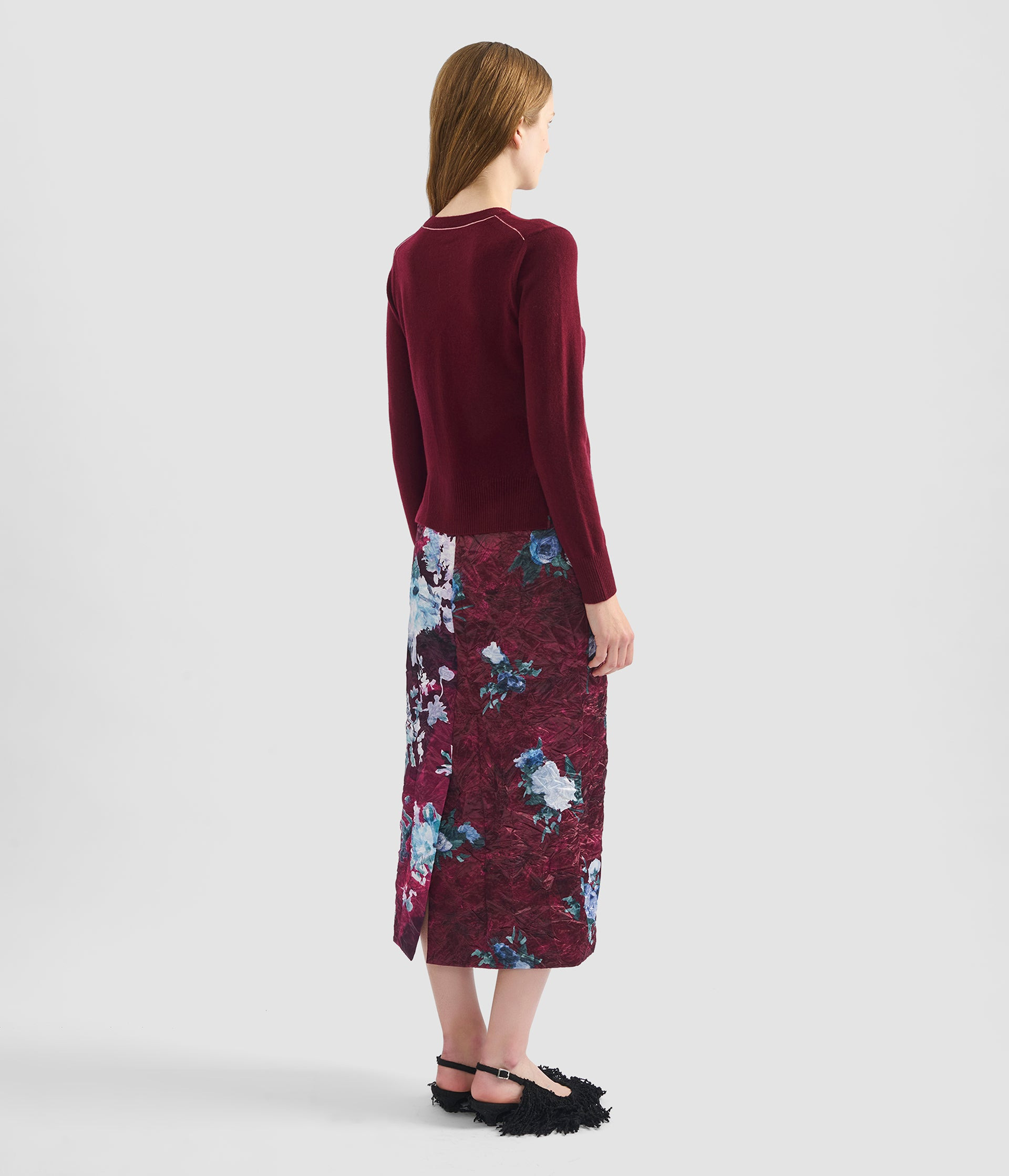 CASHMERE CREW NECK JUMPER - 3