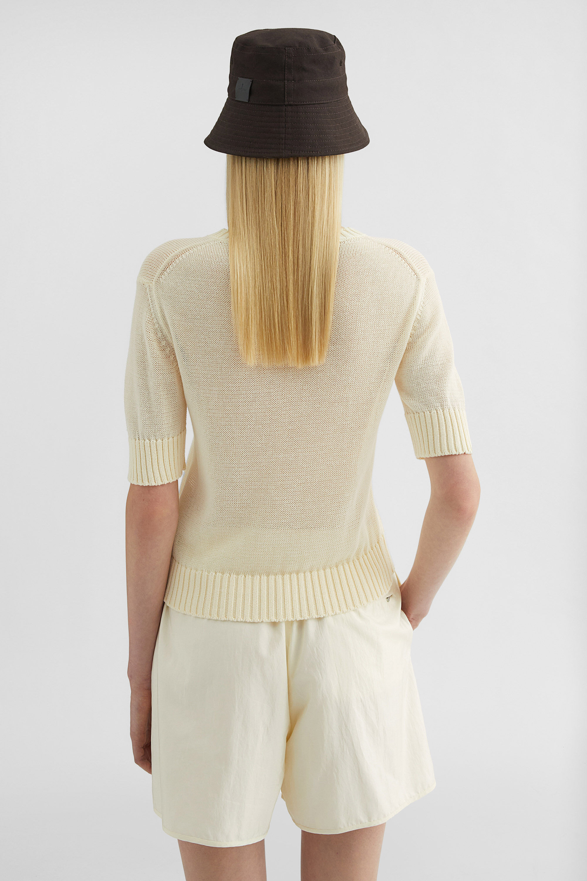 Cotton Crew-Neck T-Shirt - 2