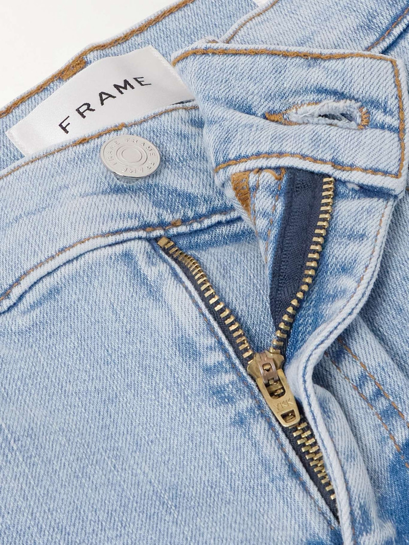 Le Slim Palazzo straight-leg jeans Light denim 5