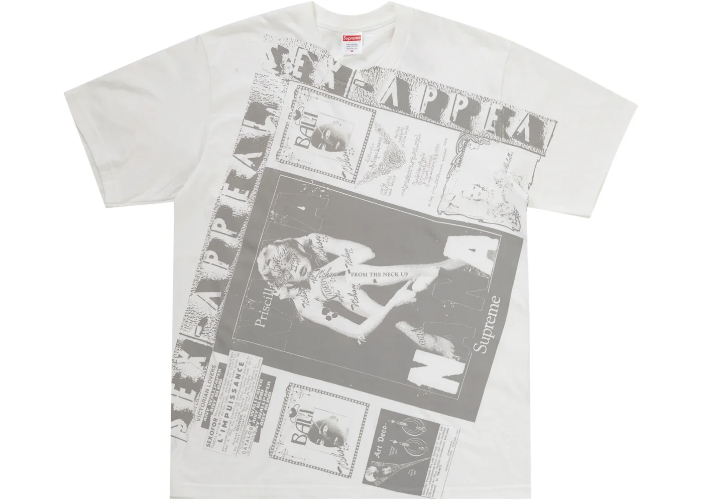 Supreme Collage Tee White - 1