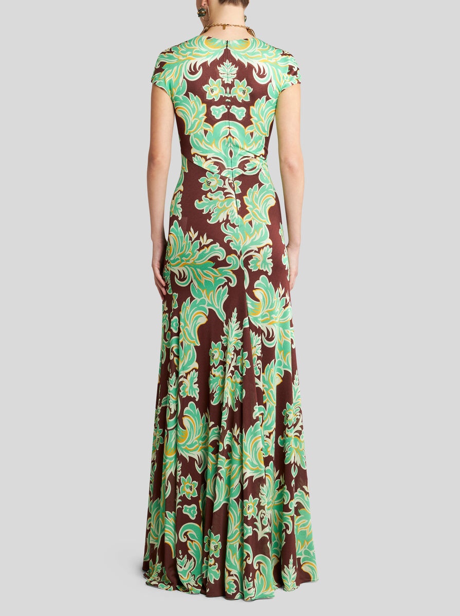 PRINTED JERSEY DRESS - 4