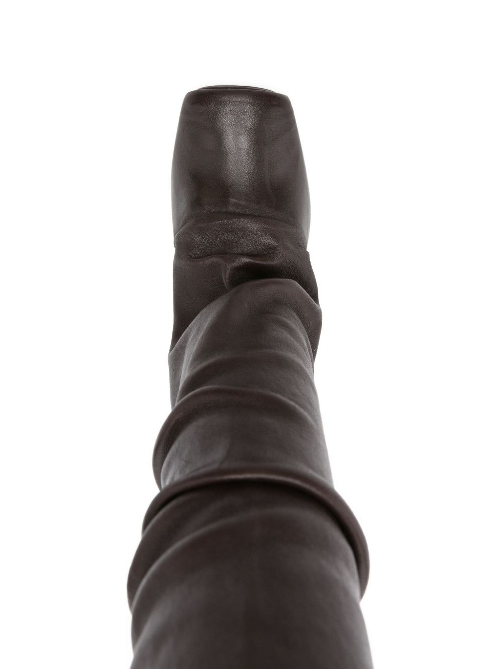 sculpted-heel over-the-knee boots - 4
