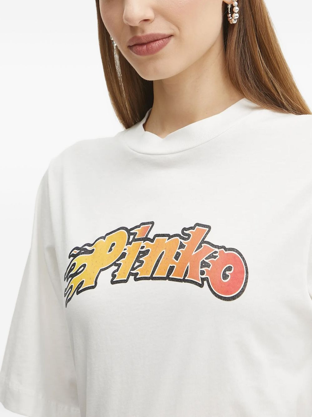 logo-print T-shirt - 4