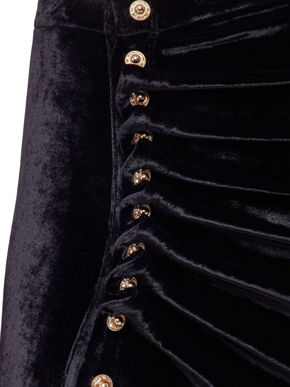 velvet maxi skirt - 5