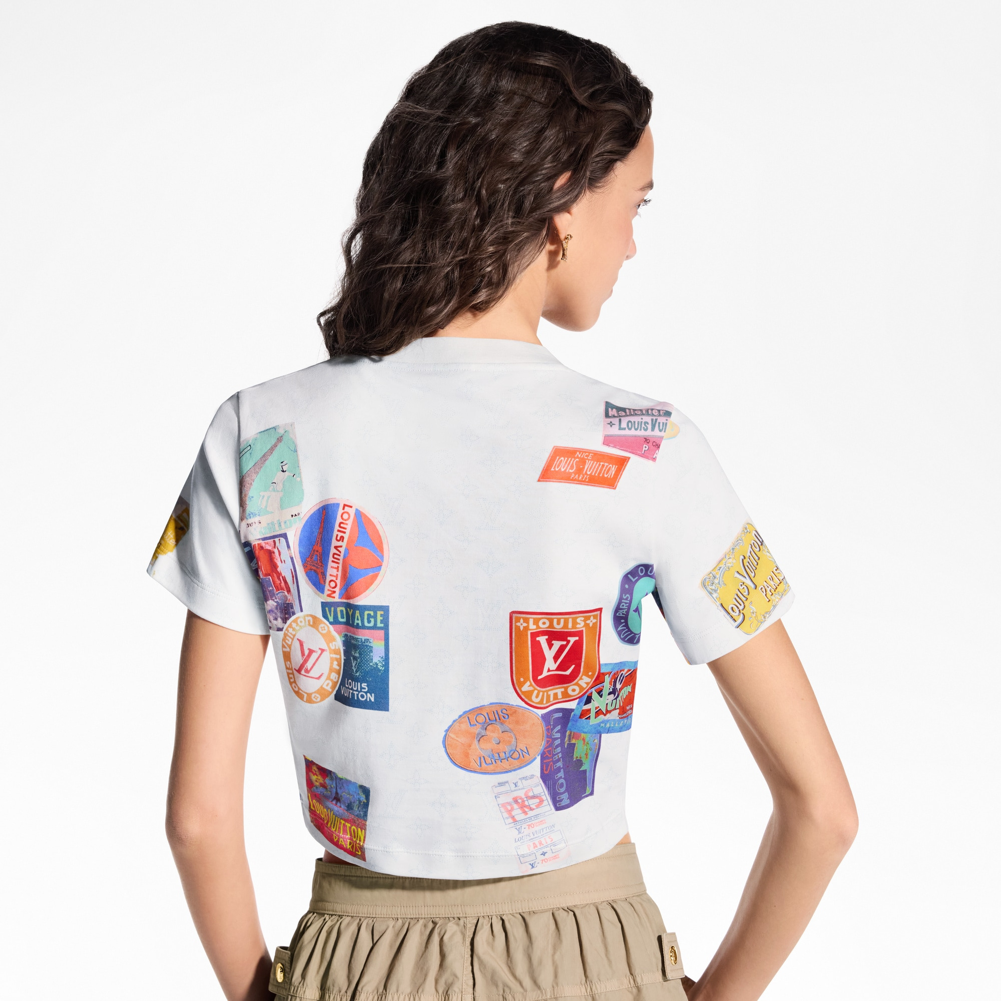 Mahina Patch Print Crop Top - 5