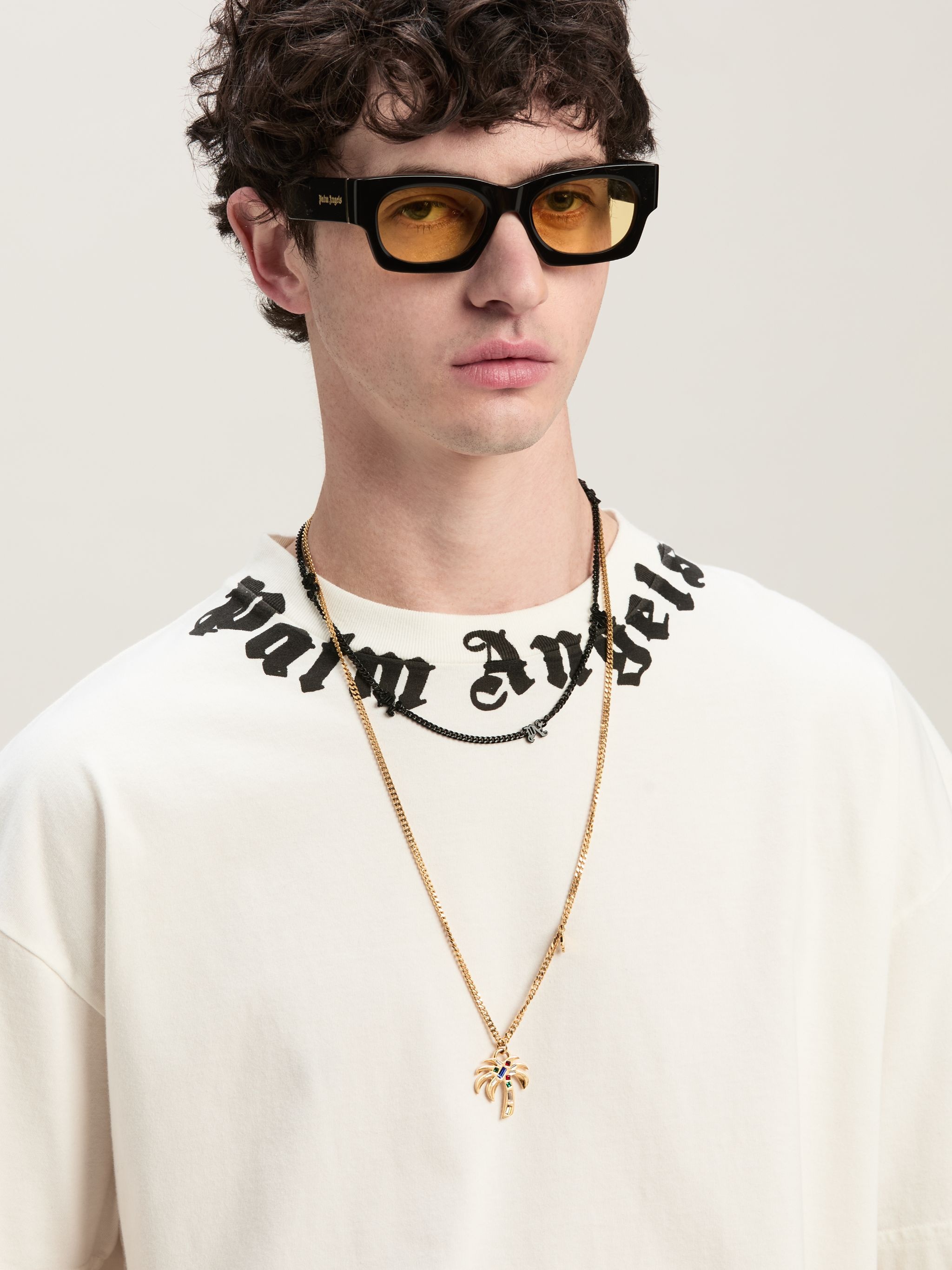 Neck logo T-shirt white - 6