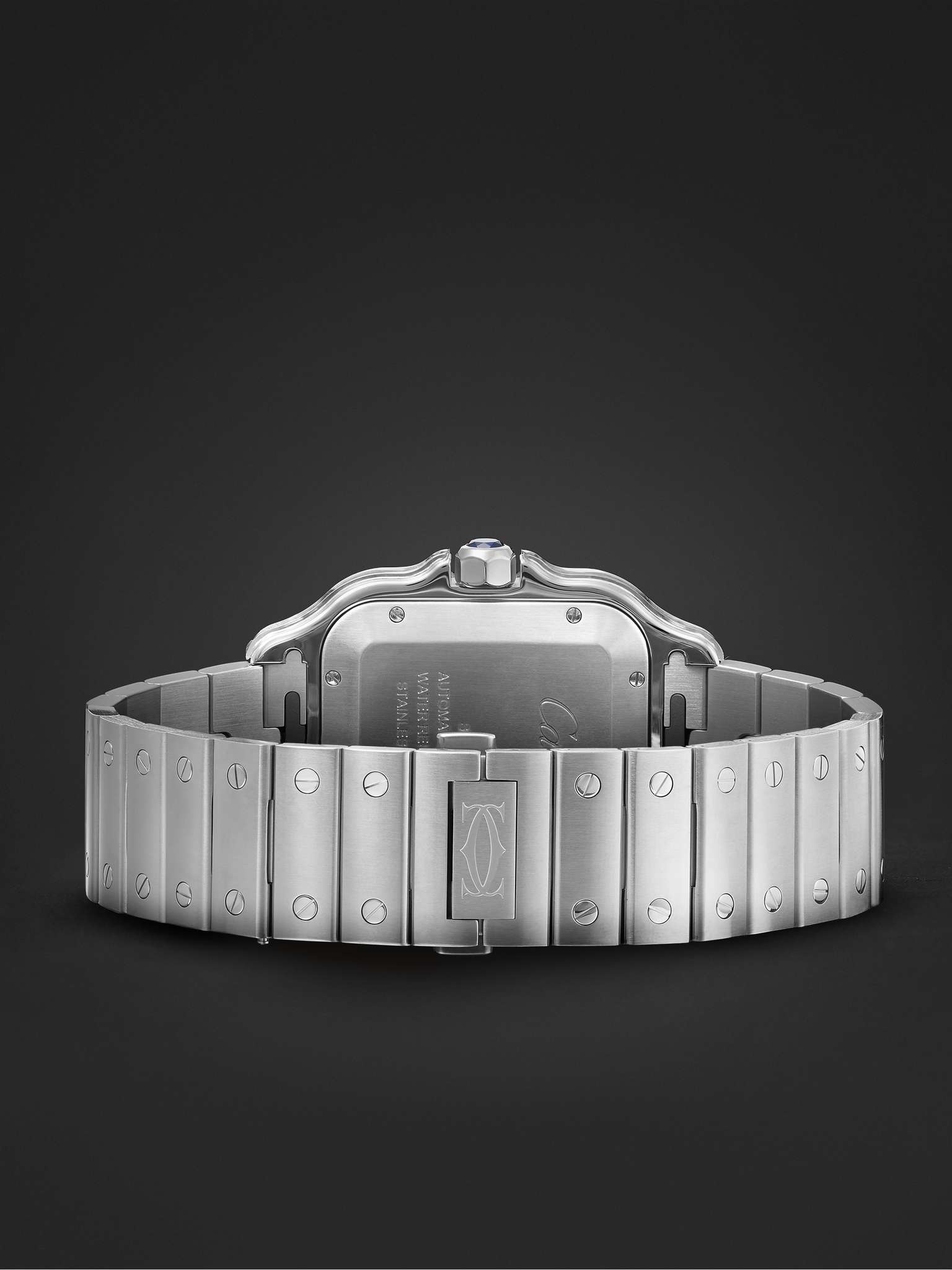 Santos de Cartier Automatic 39.8mm Stainless Steel and PVD-Coated Watch, Ref. No. CRWSSA0048 - 6