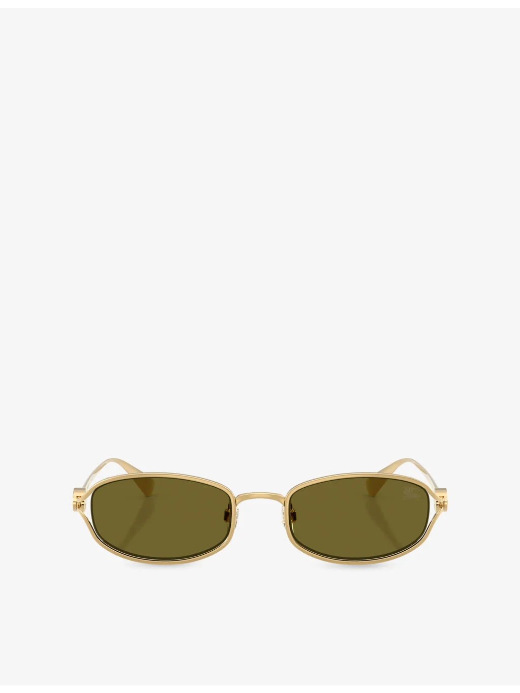 BE3177 Oval-Frame Metal Sunglasses - 1