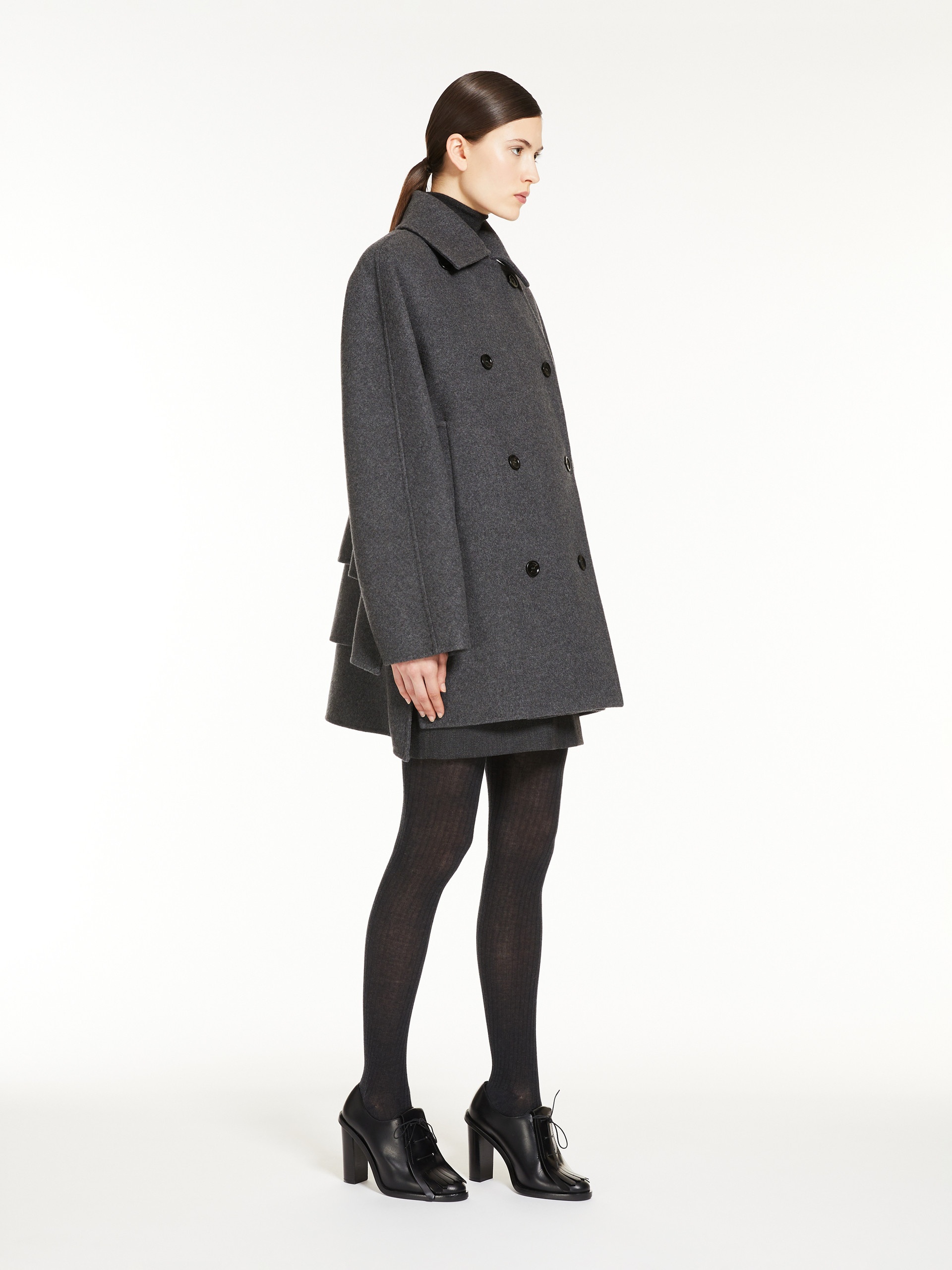【MAX MARA】ASTURIE1234 Max Mara ASTURIE1234 Oversized wool and cashmere coat