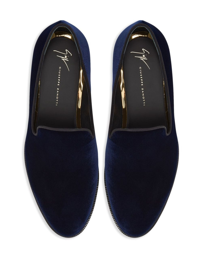 Gatien 벨벳 효과 loafers 4