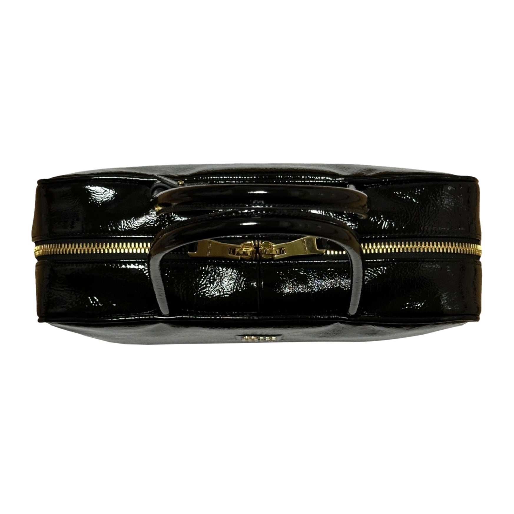 MIU MIU Beau Naplak Patent Leather Bag - 5