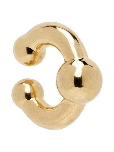 Jean Paul Gaultier Gold Piercing Single Ear Cuff outlook