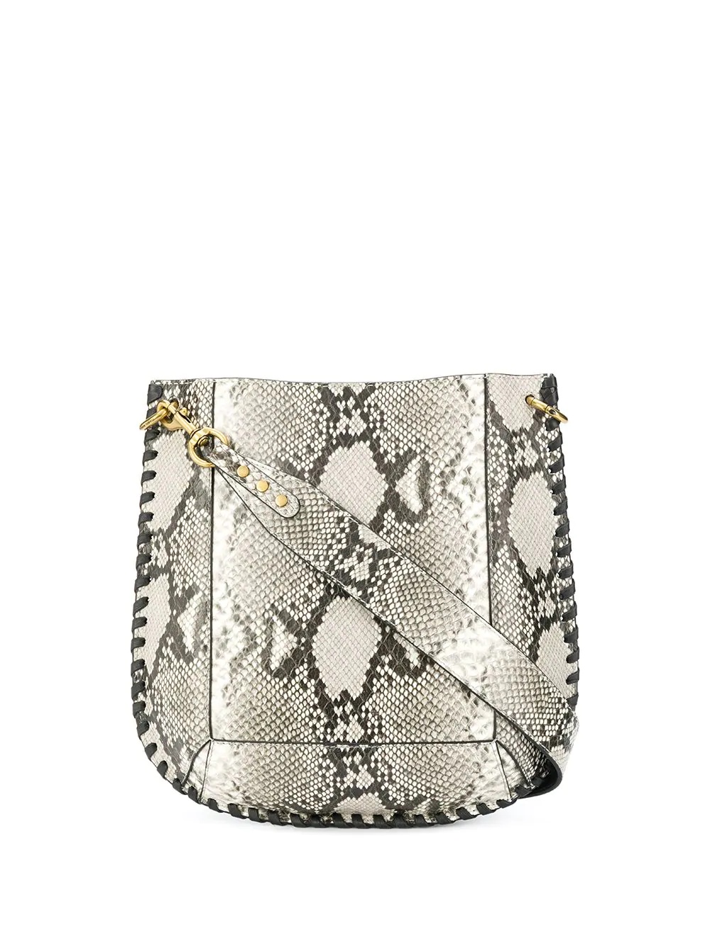 Oskan snakeskin crossbody bag - 1