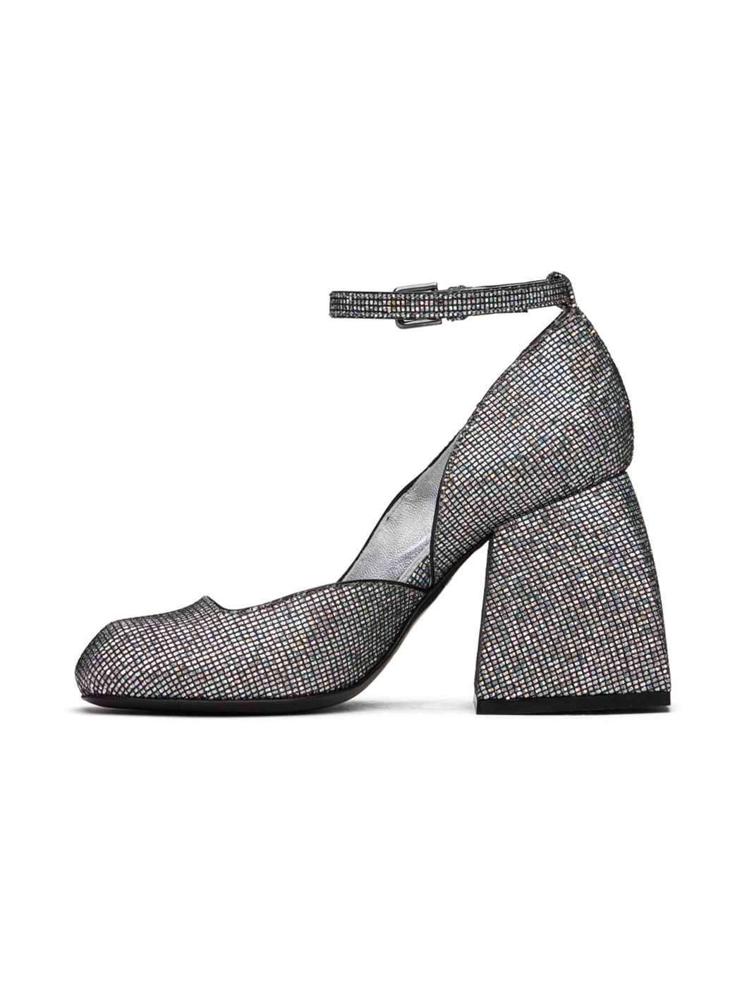 Silver Bulla Pia Heels - 3