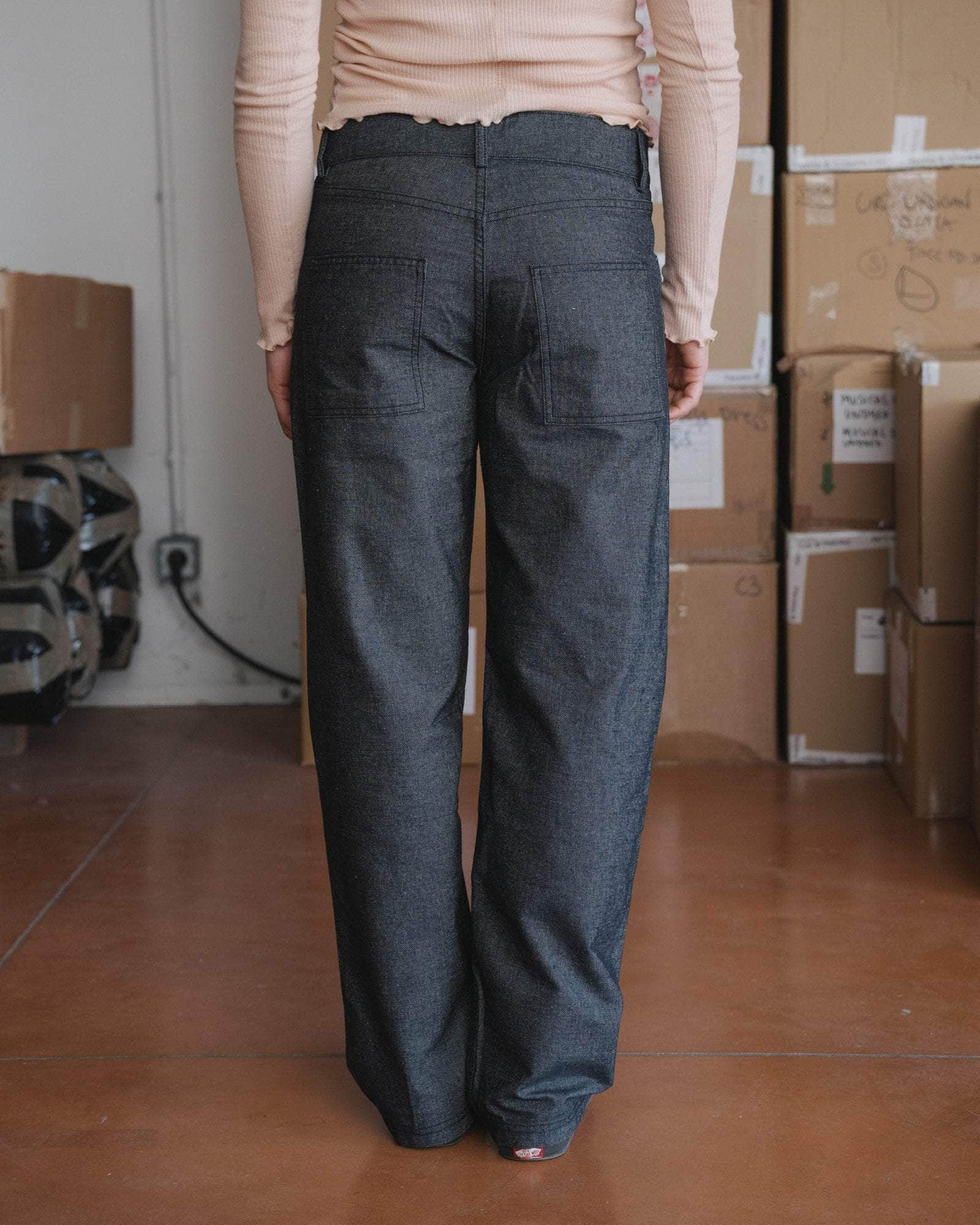 Indre Pants - Recycled Cotton Denim - 8