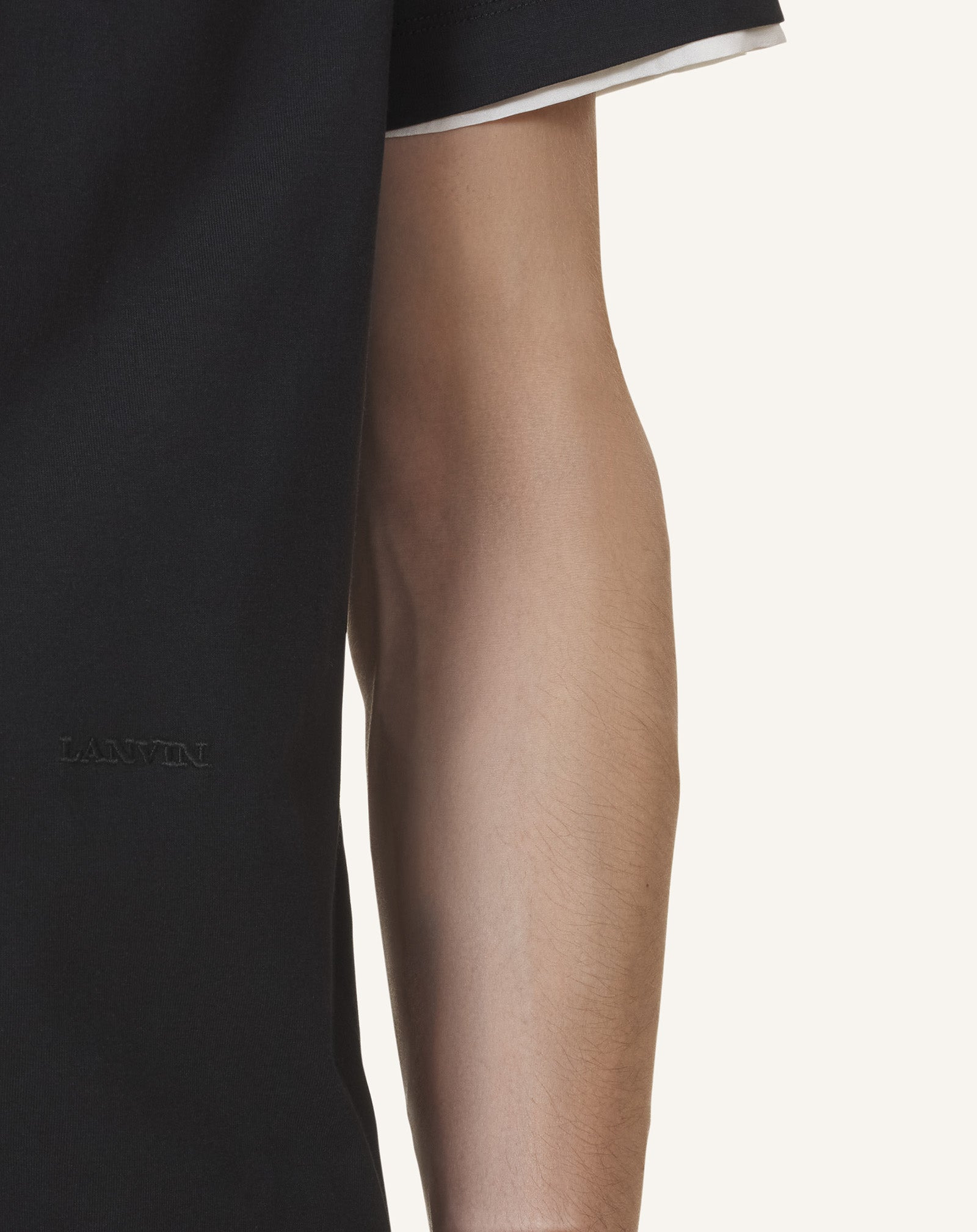 SILK DETAIL T-SHIRT - 5