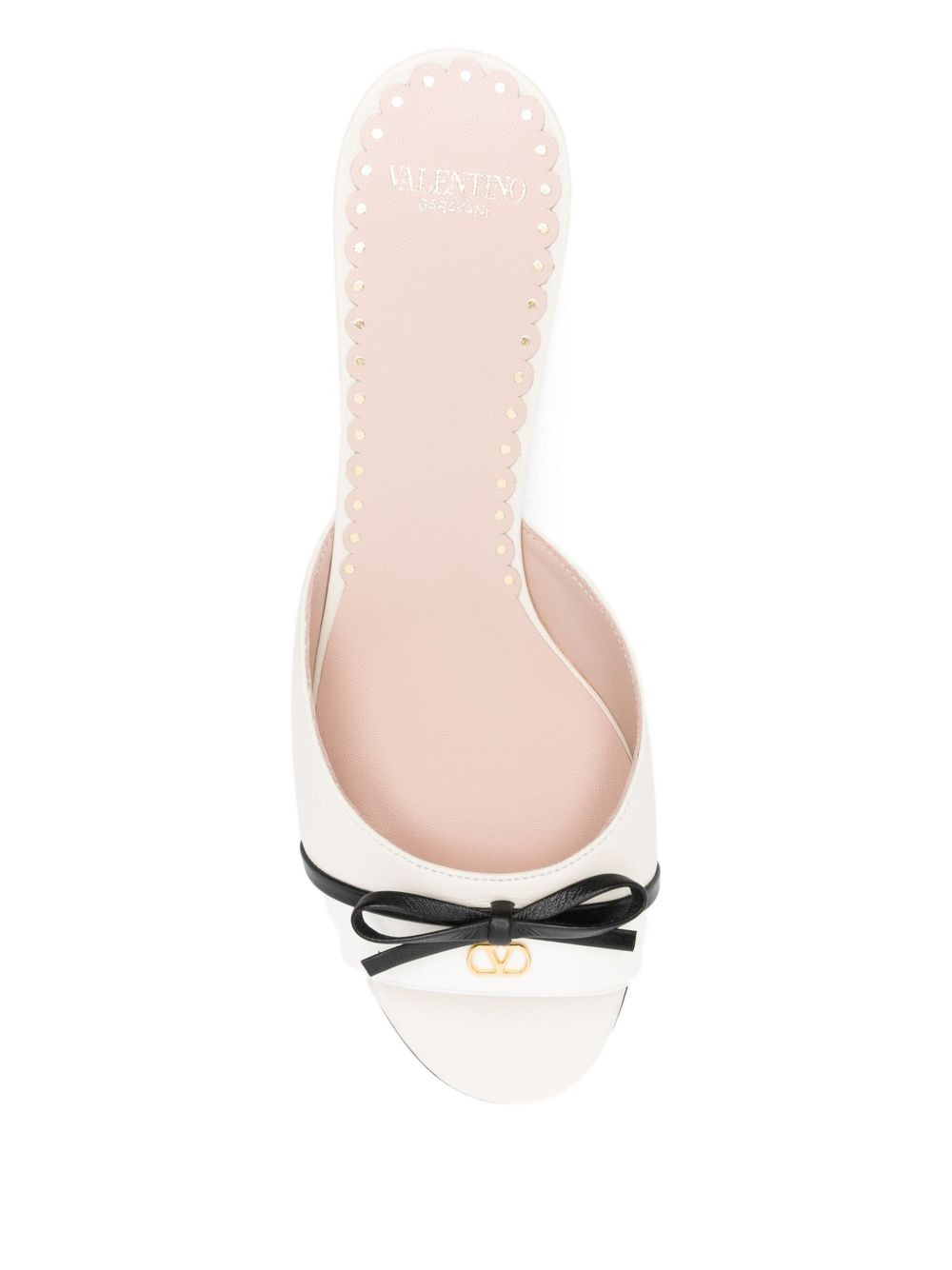 40mm bow-detail kitten-heel sandals - 4
