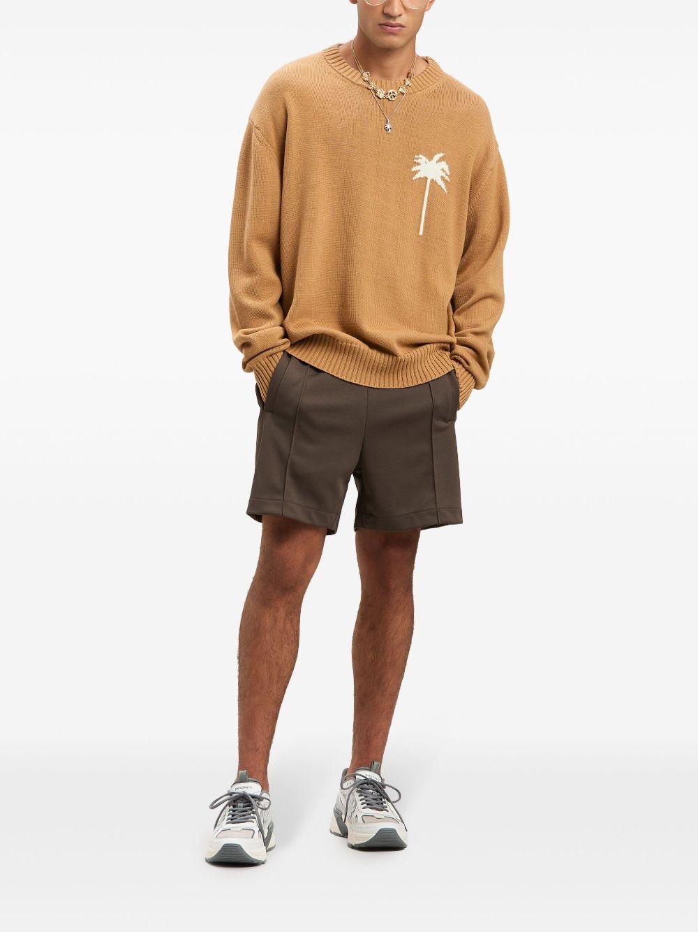 logo track shorts - 2