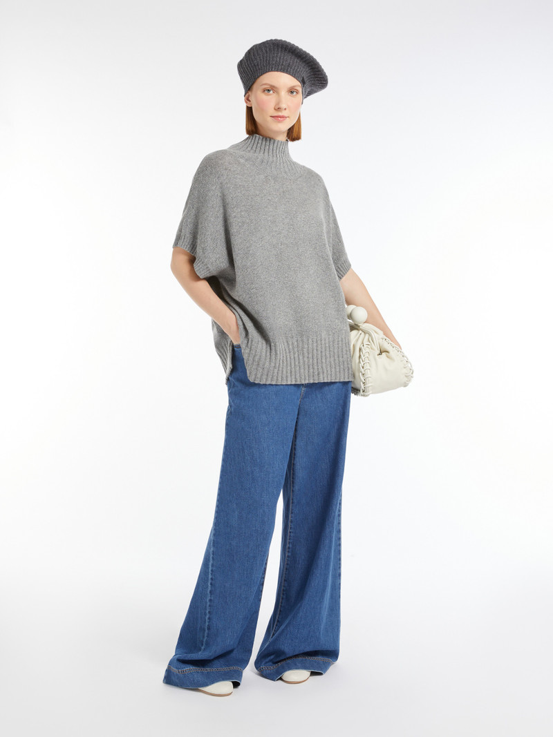 WEEKEND Max Mara GEL Oversized wool and viscose yarn gilet outlook