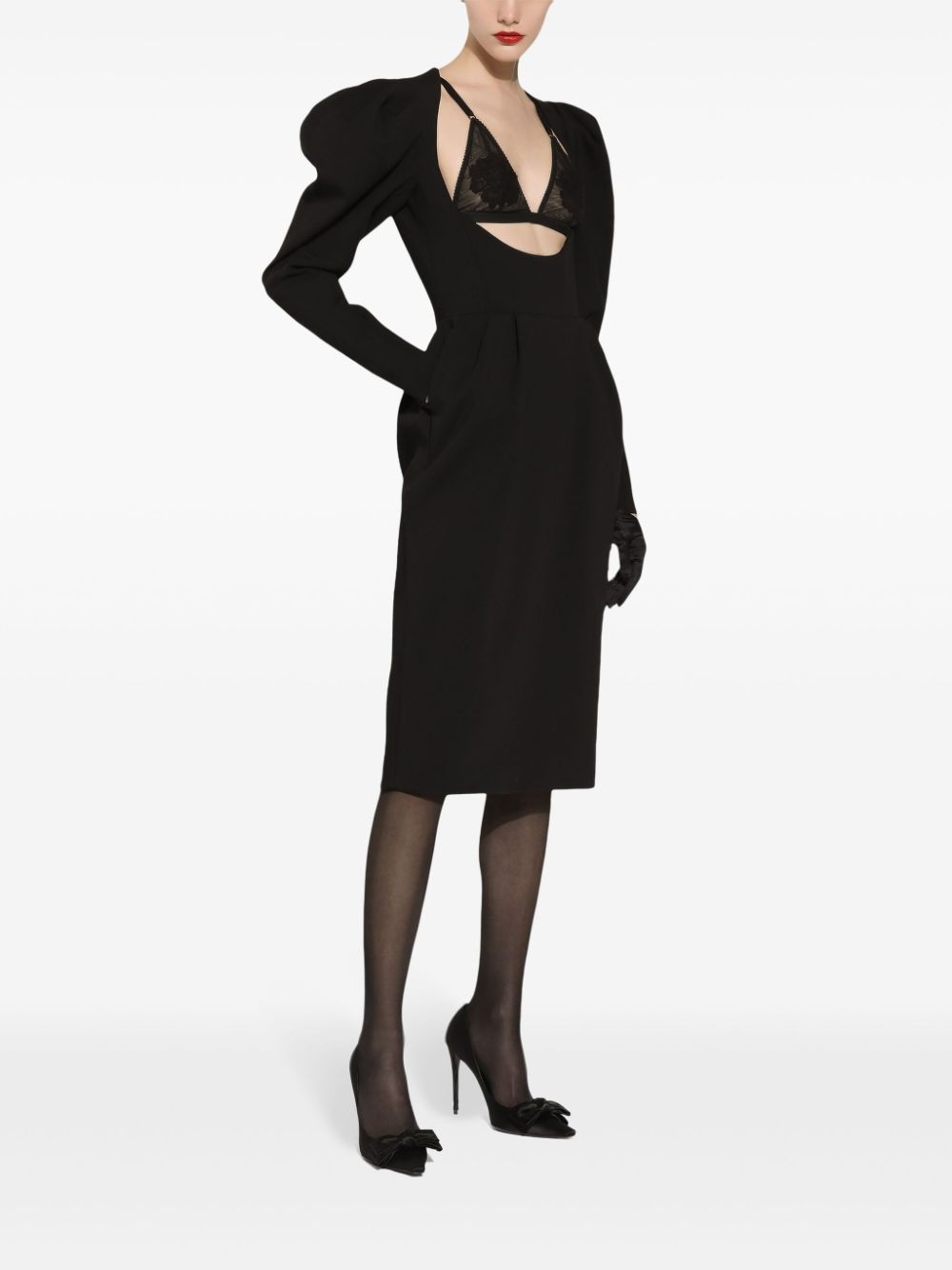 long-sleeve dress - 3