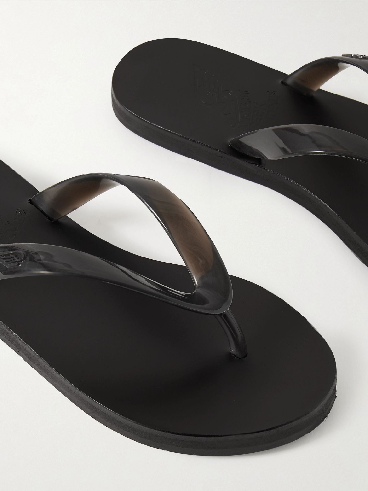Saionara Jelly PVC flip flops Black - 4