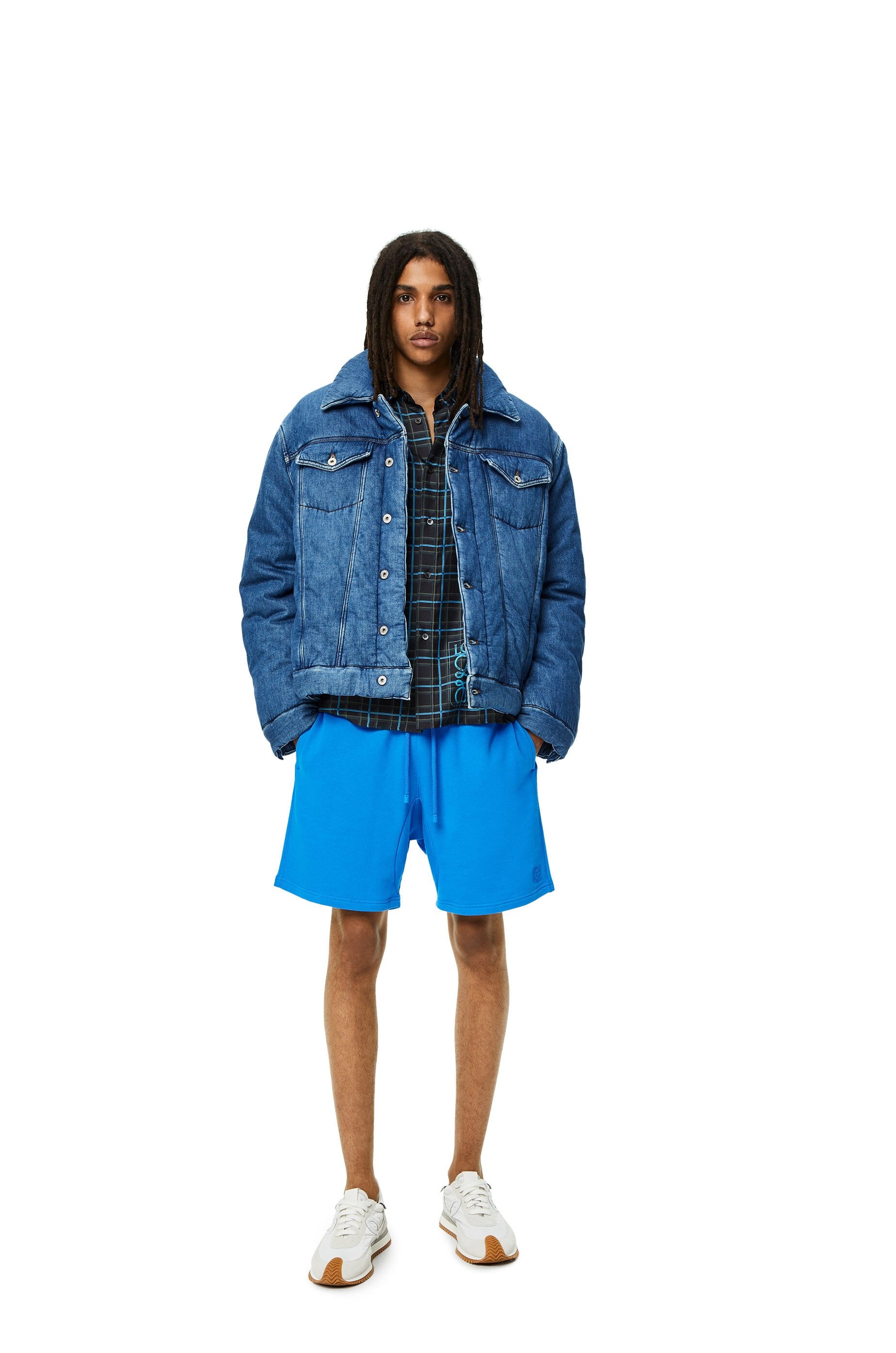 Padded jacket in denim - 2