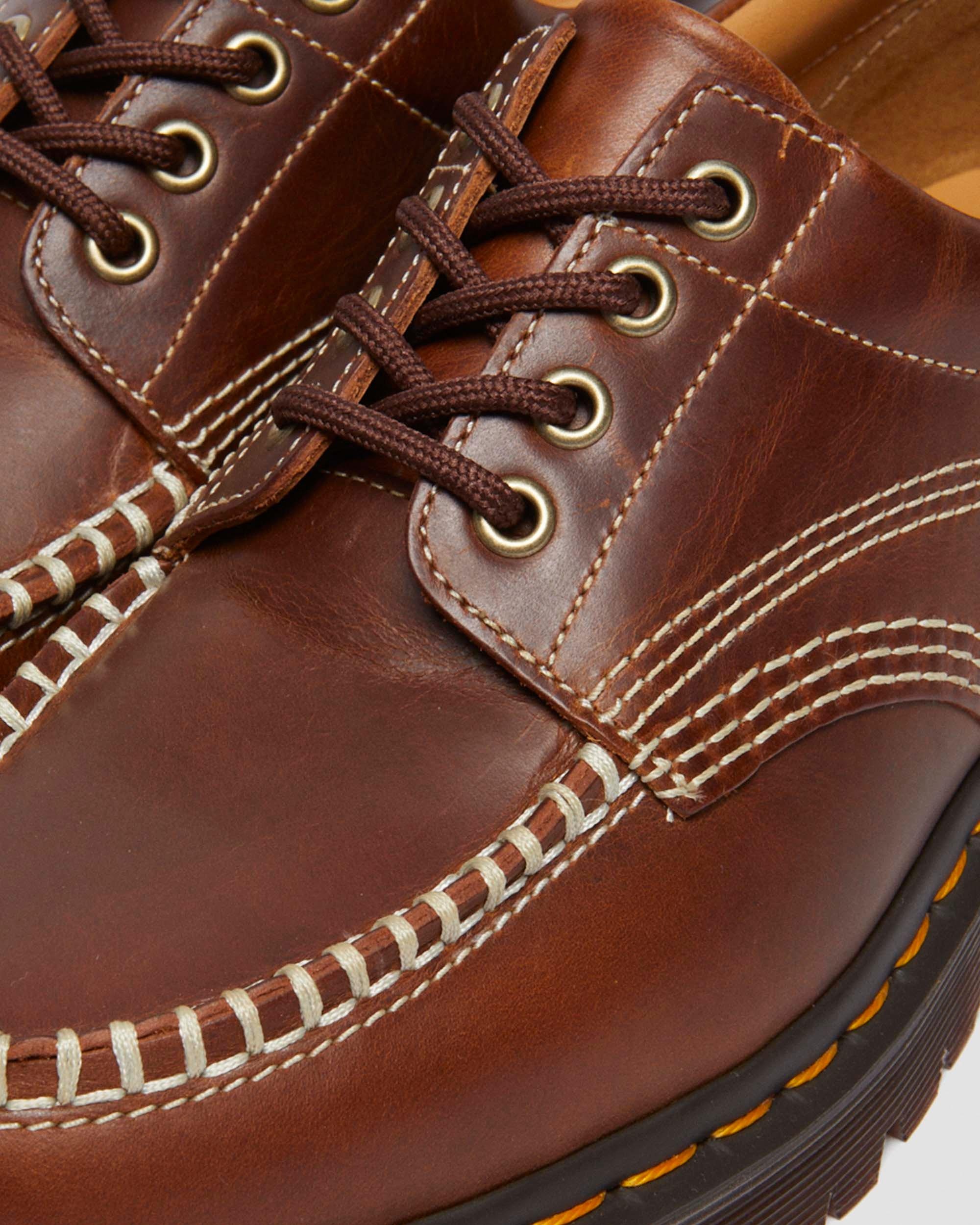 Lowell Leather Moc Toe Shoes - 7