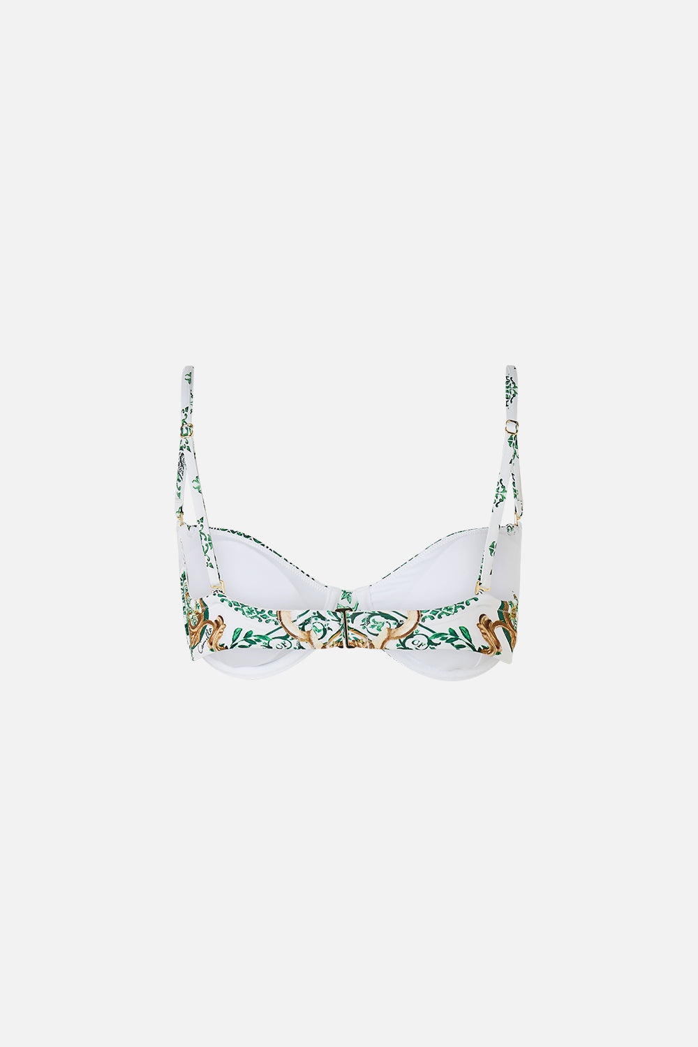 RUCHED UNDERWIRE BRA WITH REMOVABLE STRAPS - 8