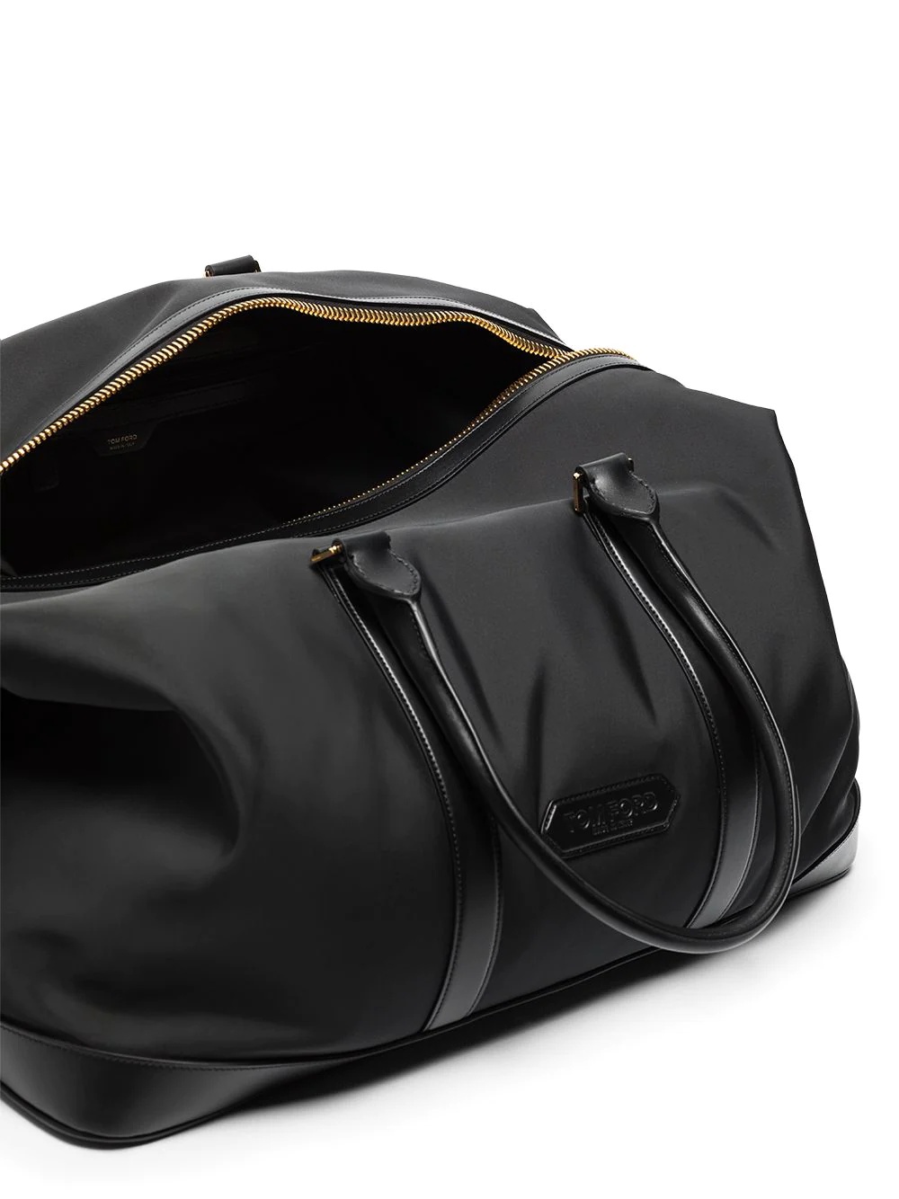 leather trim holdall - 6