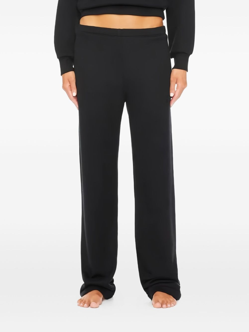 elasticated-waistband trousers - 4
