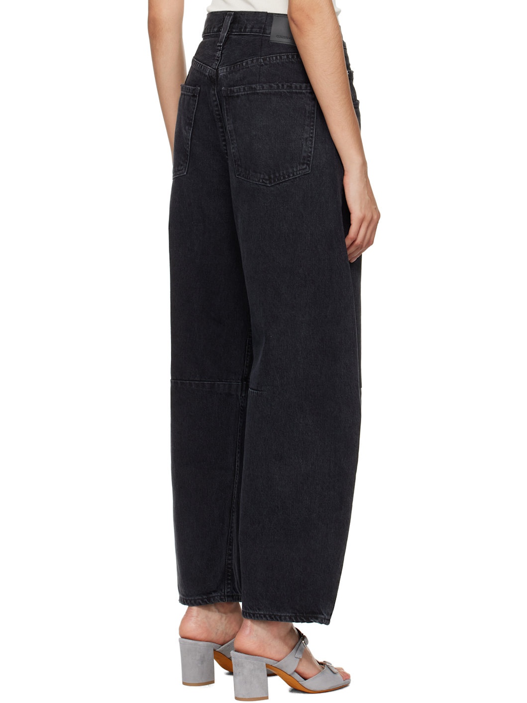 Black Horseshoe Jeans - 3