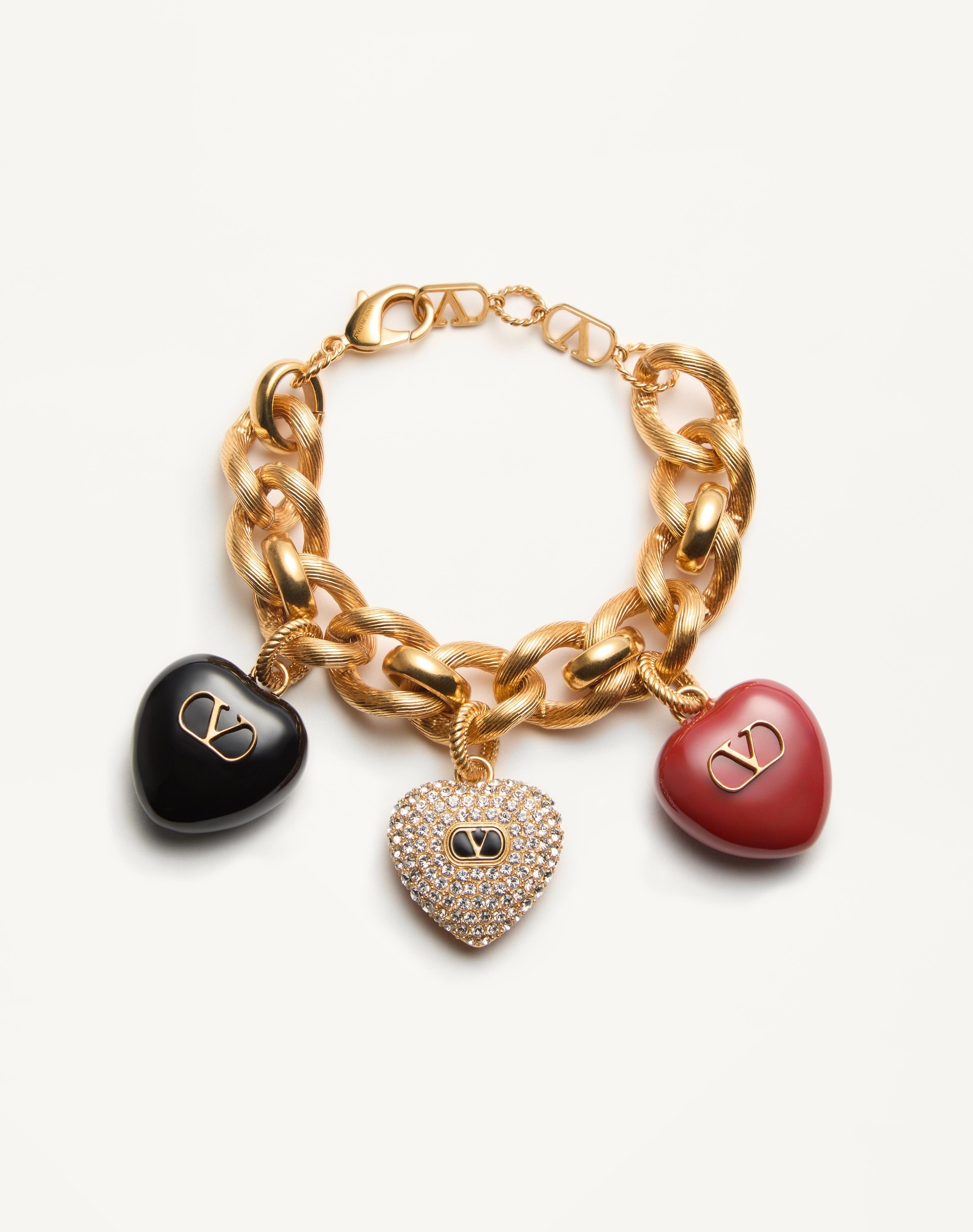COEUR ROYAL METAL, ENAMEL AND SWAROVSKI® CRYSTAL BRACELET - 1