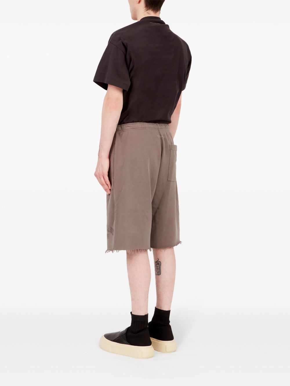 numbers-motif shorts - 5