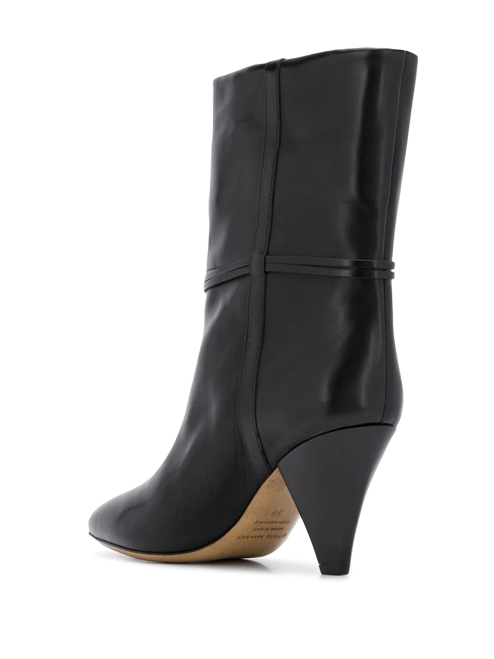 angular wide ankle boot - 3