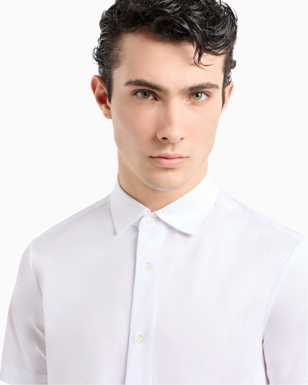 ASV Lyocell-blend jersey short-sleeved shirt - 5