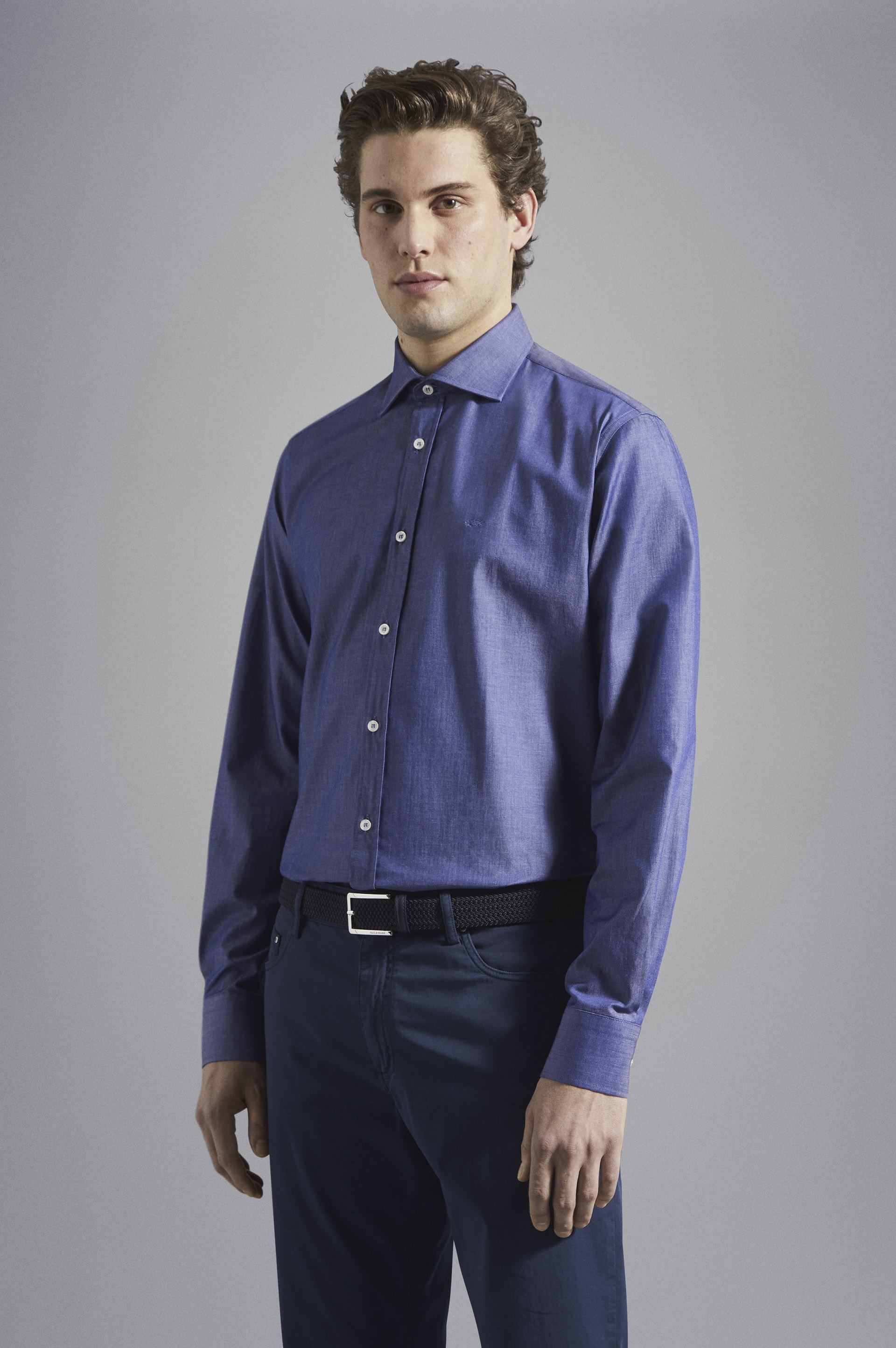 STRETCH COTTON SHIRT - 6