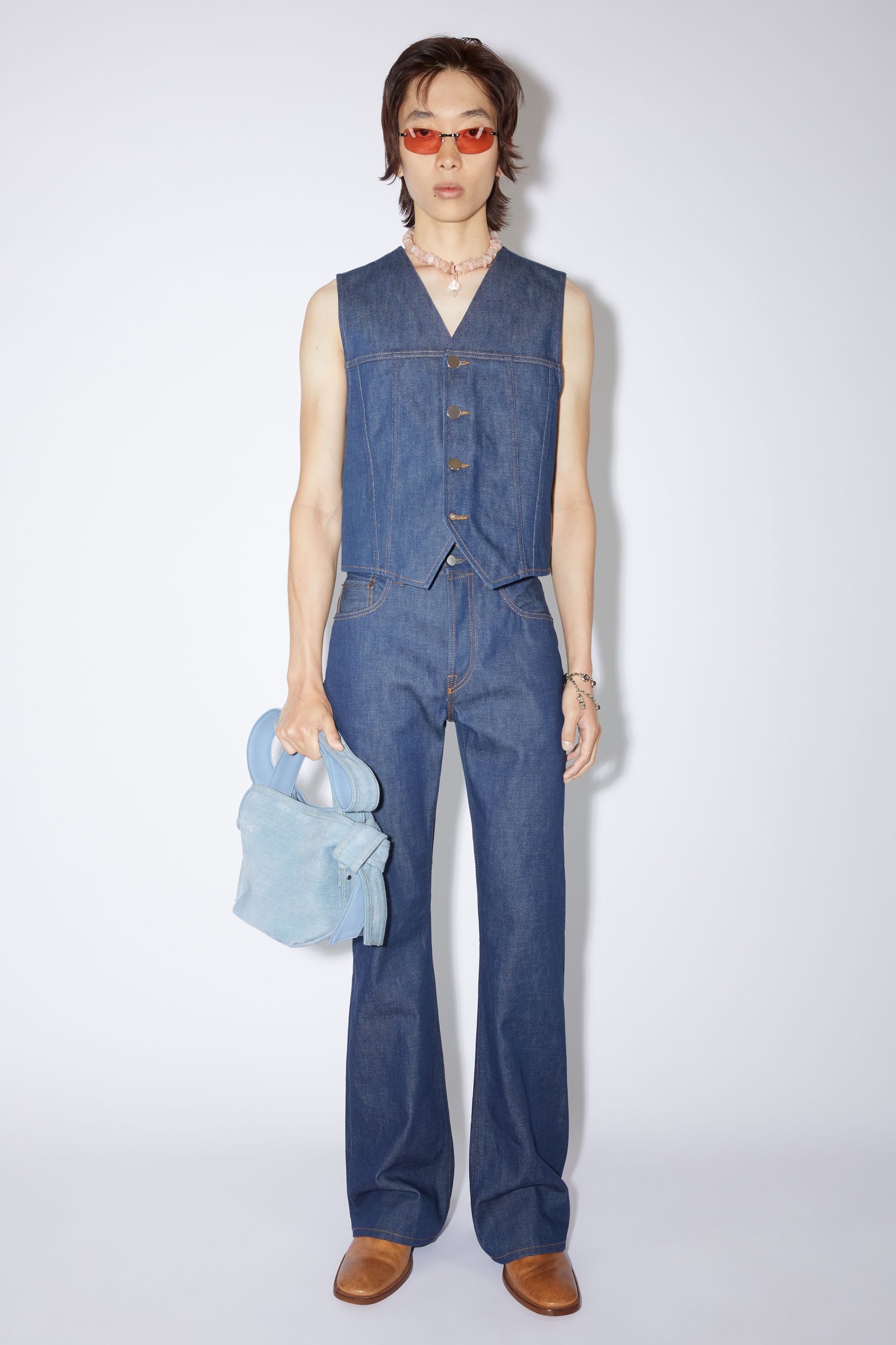 Musubi mini shoulder bag - Light blue - 3