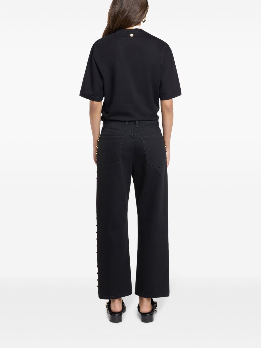 wide-leg jeans - 4