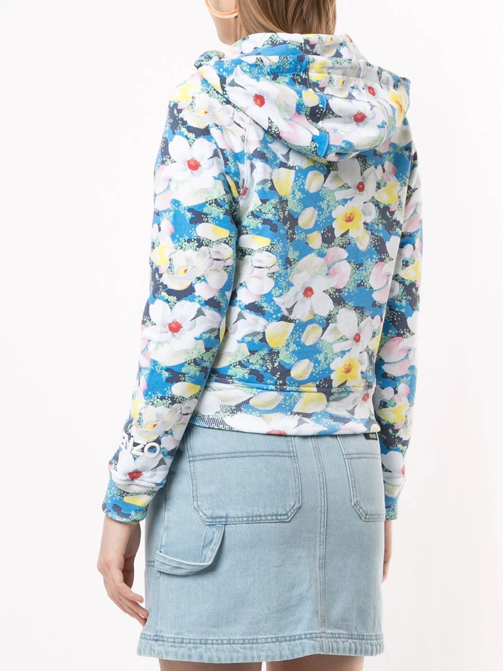 x Vans floral zipped hoodie - 4