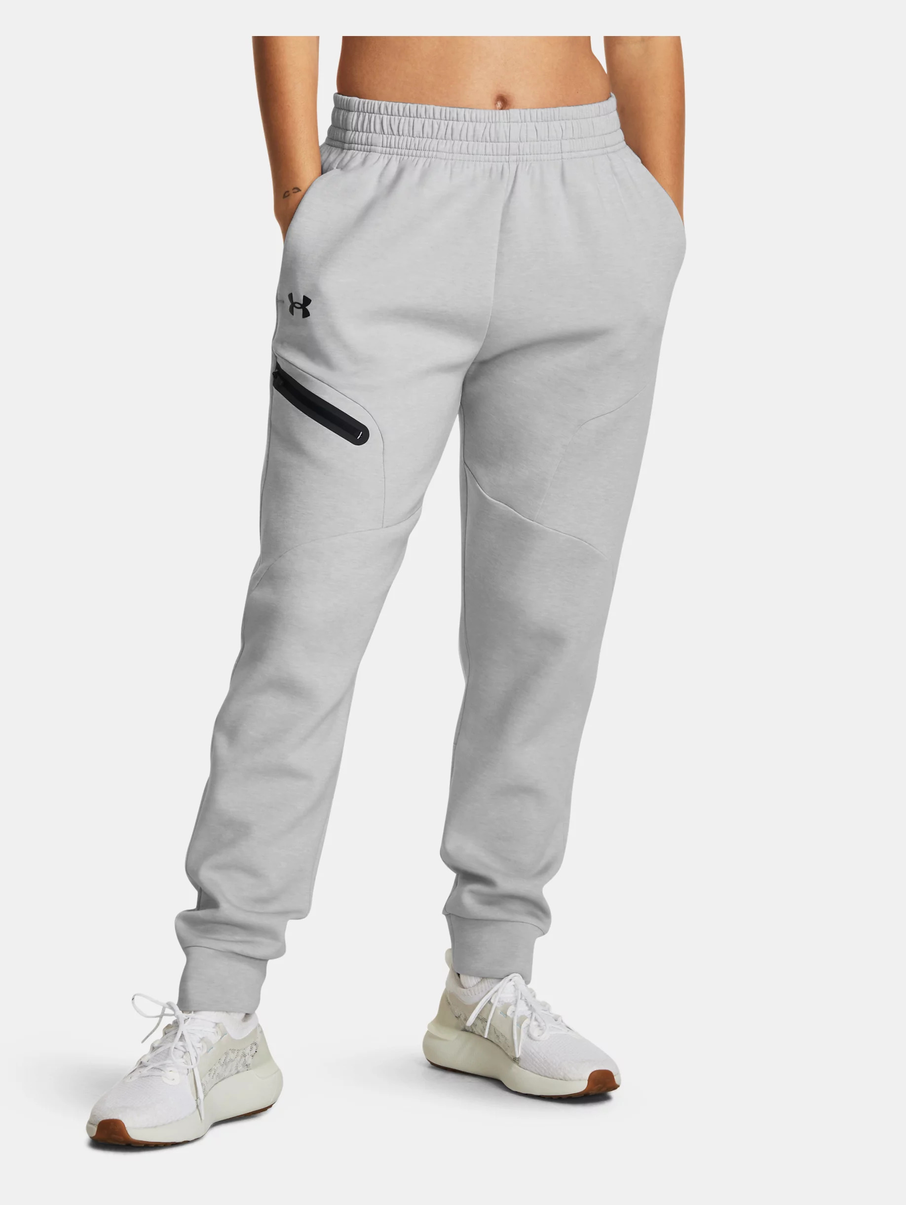 Women's UA Unstoppable Fleece Joggers - 2
