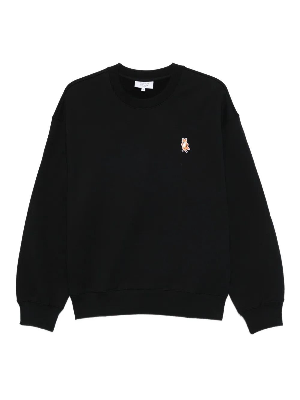 Introducing the STANDING "FOX" COMFORT SWEATSHIRT by MAISON KITSUNE, a luxurious addition to your wa - 1