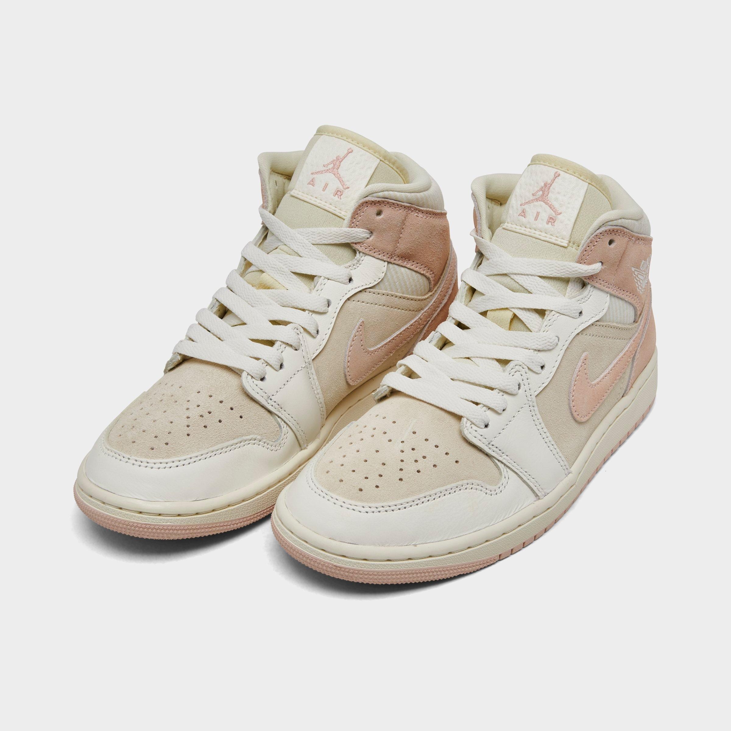 WOMEN'S AIR JORDAN 1 MID SE CASUAL SHOES - 2