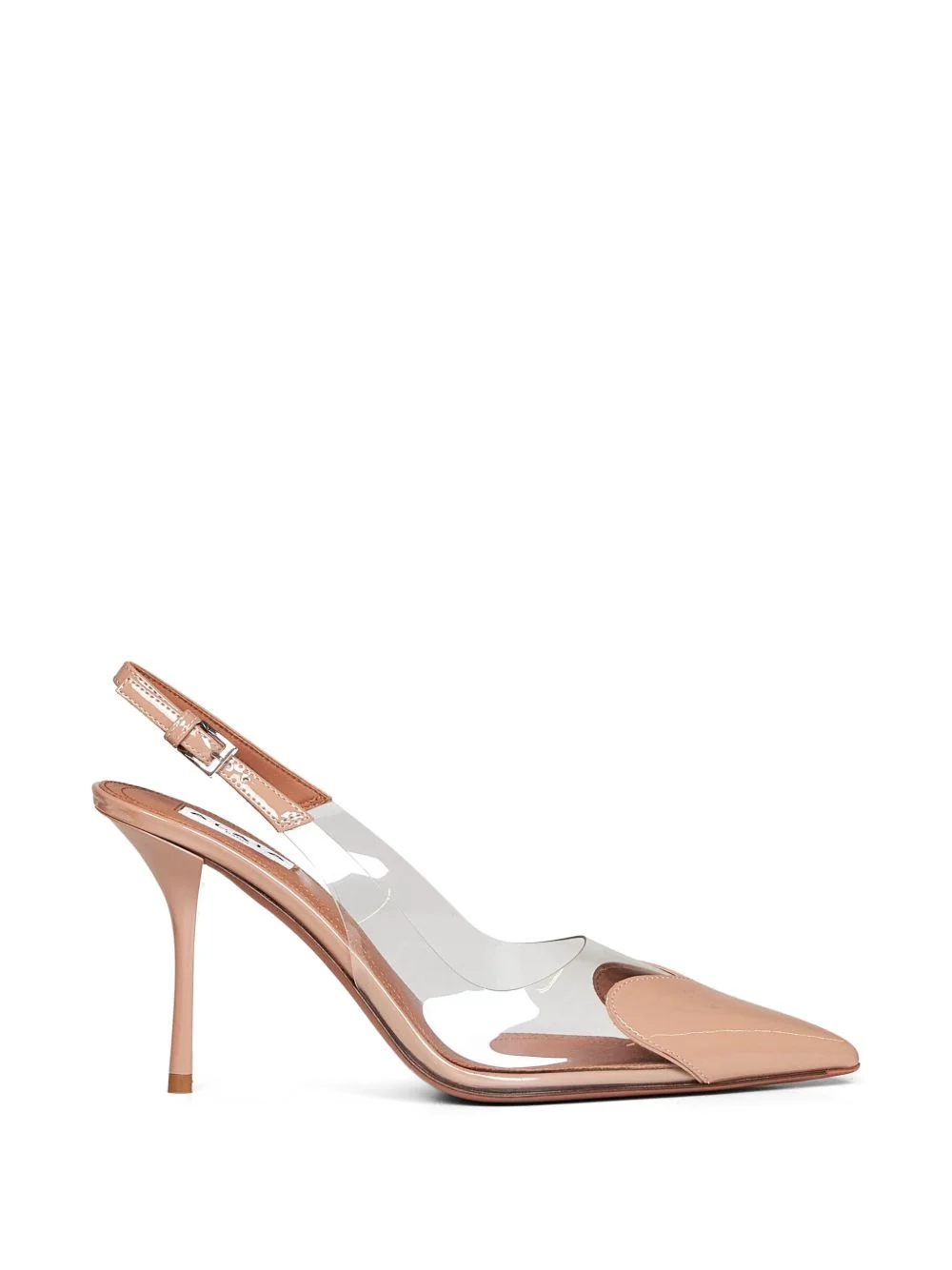 heart-patch transparent pumps - 1