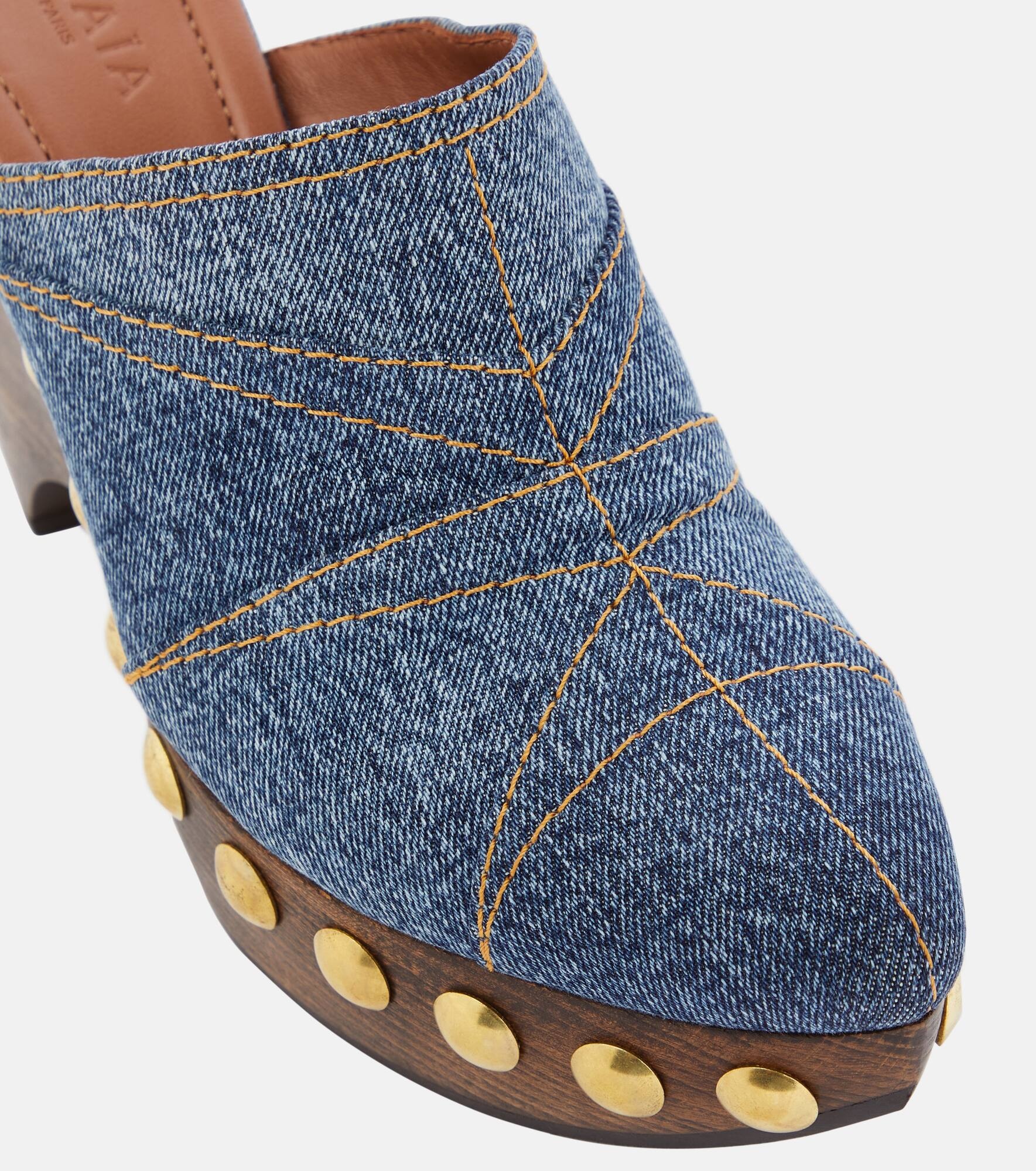 Le Sabot denim mules - 6