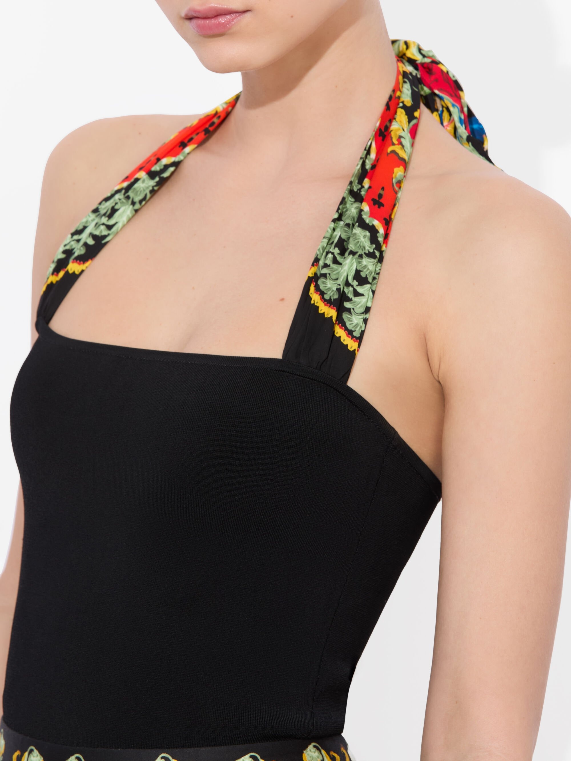 LEE WOVEN STRAP HALTER TOP - 5